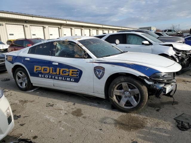 2C3CDXAT3JH148034 - 2018 DODGE CHARGER POLICE WHITE photo 4