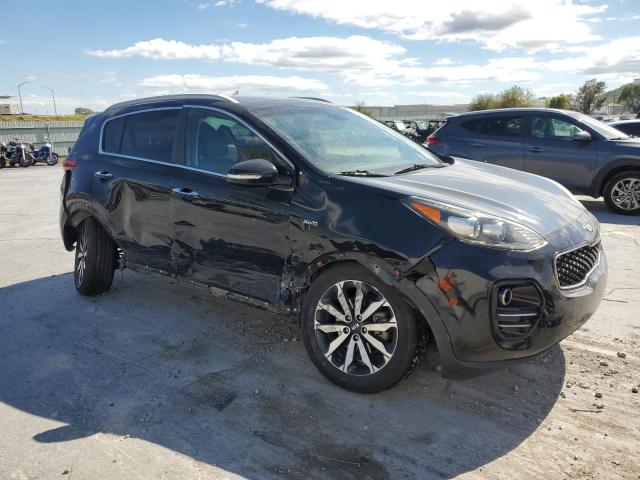 KNDPNCAC9H7186151 - 2017 KIA SPORTAGE EX BLACK photo 4