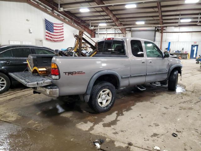 5TBBT44122S258491 - 2002 TOYOTA TUNDRA ACCESS CAB ნაცრისფერი ფოტო 3