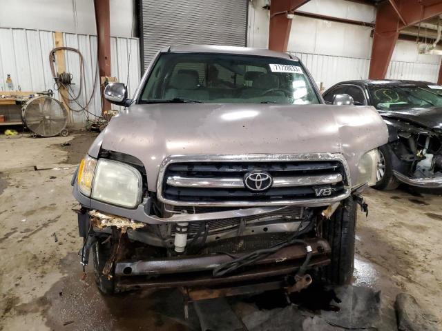 5TBBT44122S258491 - 2002 TOYOTA TUNDRA ACCESS CAB GRAY photo 5