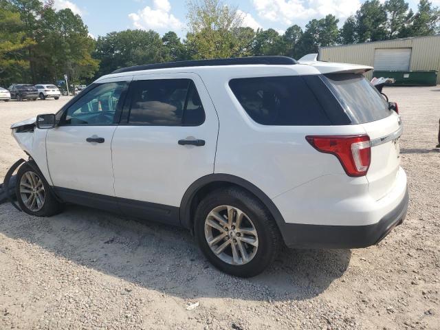 1FM5K7B80GGC54025 - 2016 FORD EXPLORER WHITE photo 2