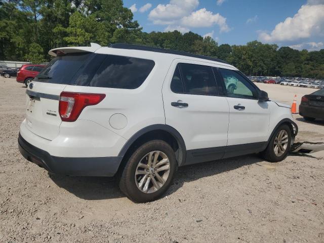 1FM5K7B80GGC54025 - 2016 FORD EXPLORER WHITE photo 3