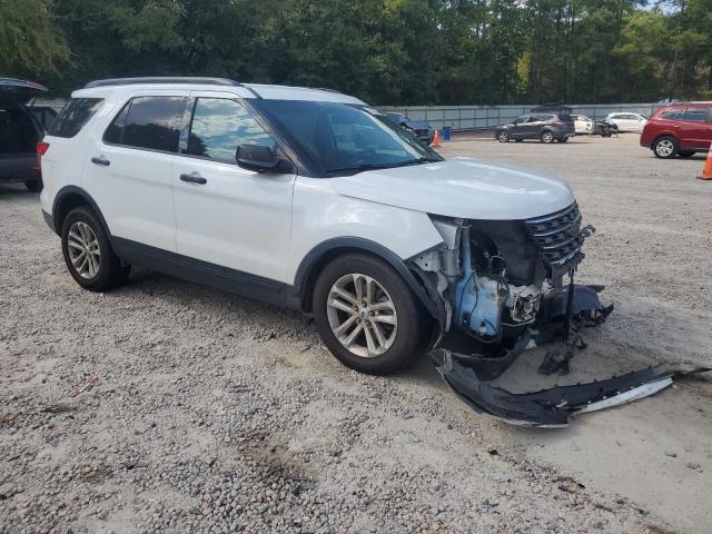 1FM5K7B80GGC54025 - 2016 FORD EXPLORER WHITE photo 4