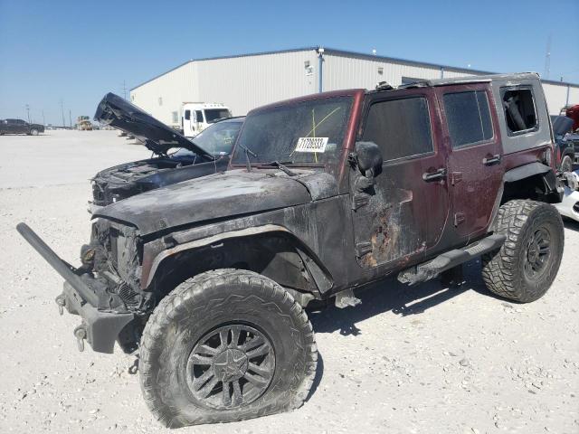 1J4GA59107L121456 - 2007 JEEP WRANGLER SAHARA BURN photo 1