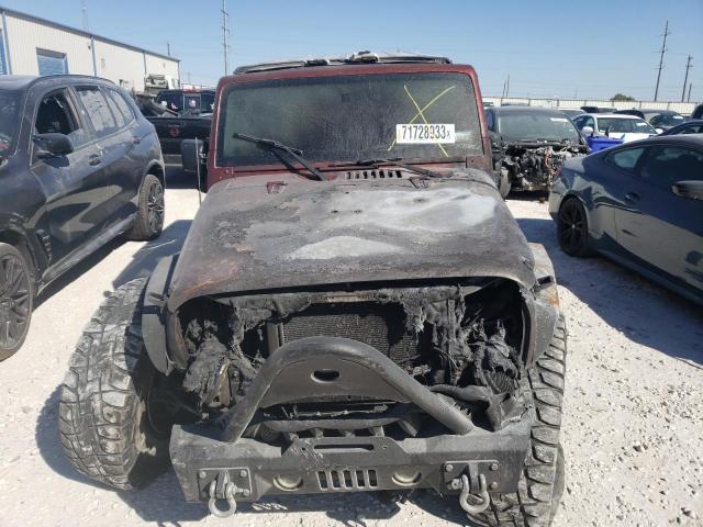 1J4GA59107L121456 - 2007 JEEP WRANGLER SAHARA BURN photo 5