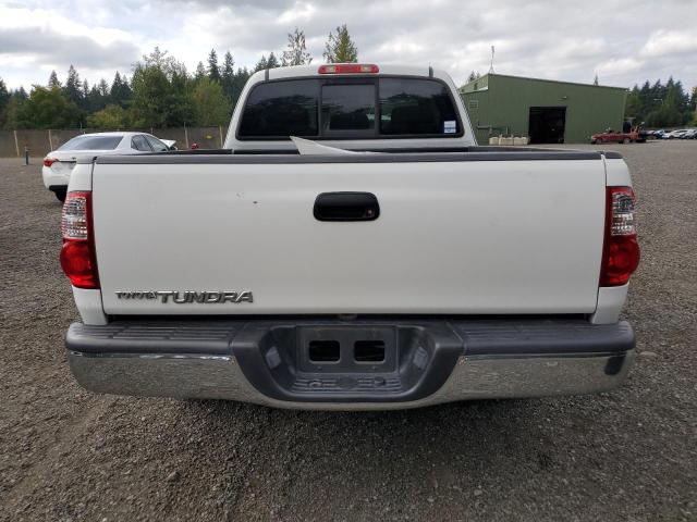 5TBRU34186S477886 - 2006 TOYOTA TUNDRA ACCESS CAB SR5 WHITE photo 6