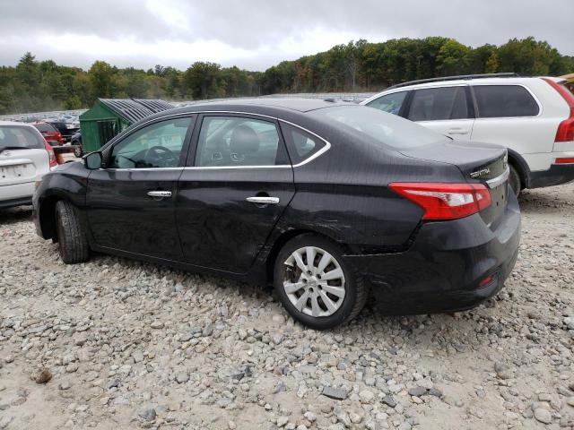 3N1AB7AP3HY357633 - 2017 NISSAN SENTRA S BLACK photo 2