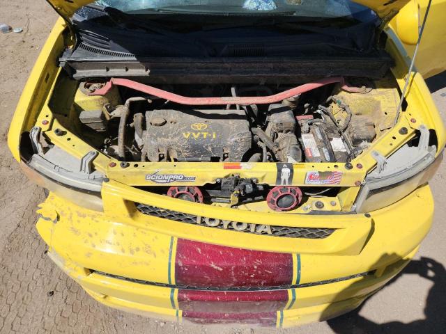 JTLKT324554014319 - 2005 TOYOTA SCION XB Жовтий фото 11