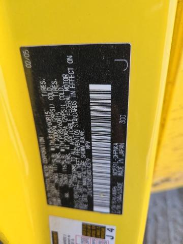 JTLKT324554014319 - 2005 TOYOTA SCION XB Жовтий фото 12