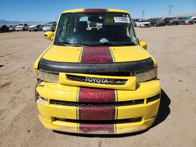 JTLKT324554014319 - 2005 TOYOTA SCION XB Жовтий фото 5