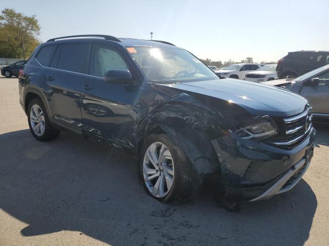 1V2HR2CA5NC553353 - 2022 VOLKSWAGEN ATLAS SE Blau Foto 4