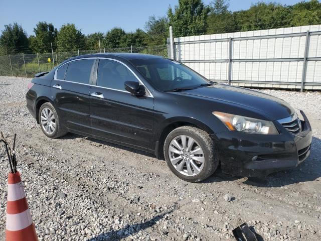 1HGCP3F82CA039650 - 2012 HONDA ACCORD EXL BLACK photo 4