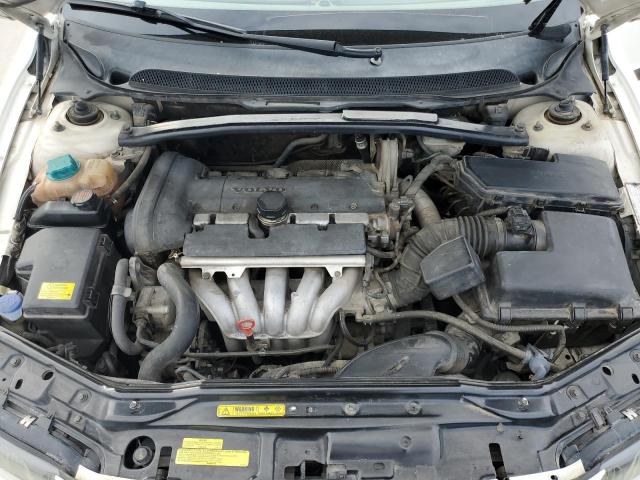 YV1RS61T332249327 - 2003 VOLVO S60 WHITE photo 11