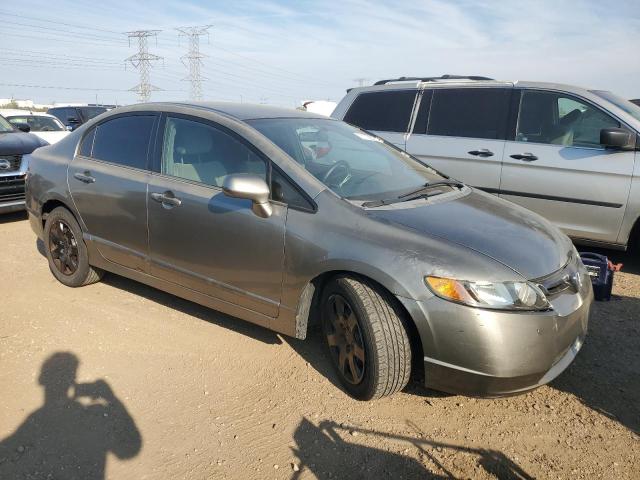 1HGFA16547L047462 - 2007 HONDA CIVIC LX GRAY photo 4