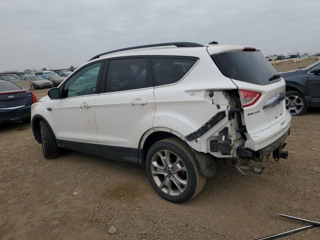 1FMCU9H91DUD92327 - 2013 FORD ESCAPE SEL WHITE photo 2