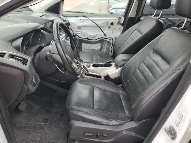 1FMCU9H91DUD92327 - 2013 FORD ESCAPE SEL WHITE photo 7