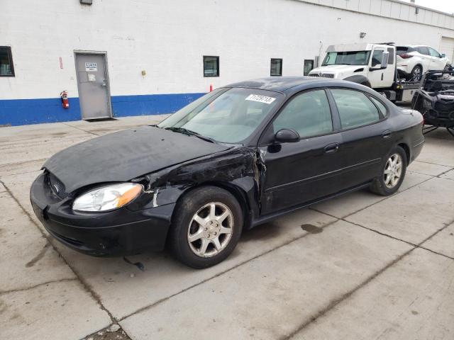 1FAFP55U7YA133901 - 2000 FORD TAURUS 4D SES BLACK photo 1