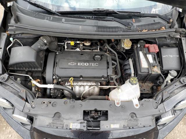 1G1JA5EH5E4186866 - 2014 CHEVROLET SONIC LS BLACK photo 11