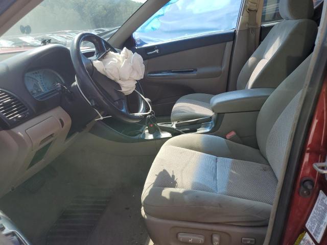 4T1BA32K84U500598 - 2004 TOYOTA CAMRY SE 勃艮第红 照片 7