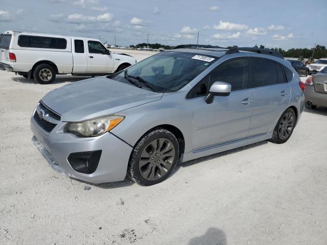 JF1GPAL64DG806961 - 2013 SUBARU IMPREZA SPORT PREMIUM SILVER photo 1