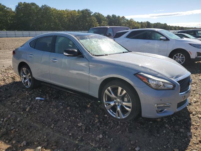 JN1BY1AR4JM220761 - 2018 INFINITI Q70 3.7 LUXE GRAY photo 4