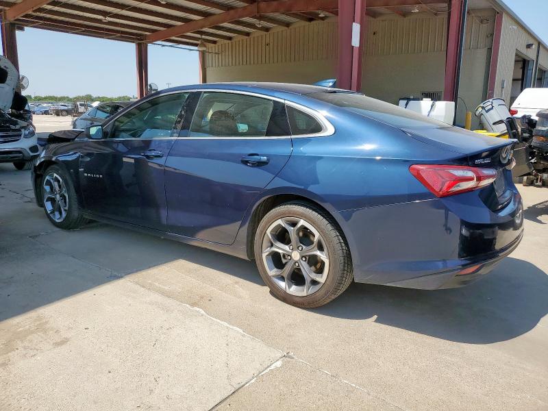 1G1ZD5ST0NF117154 - 2022 CHEVROLET MALIBU LT BLUE photo 2