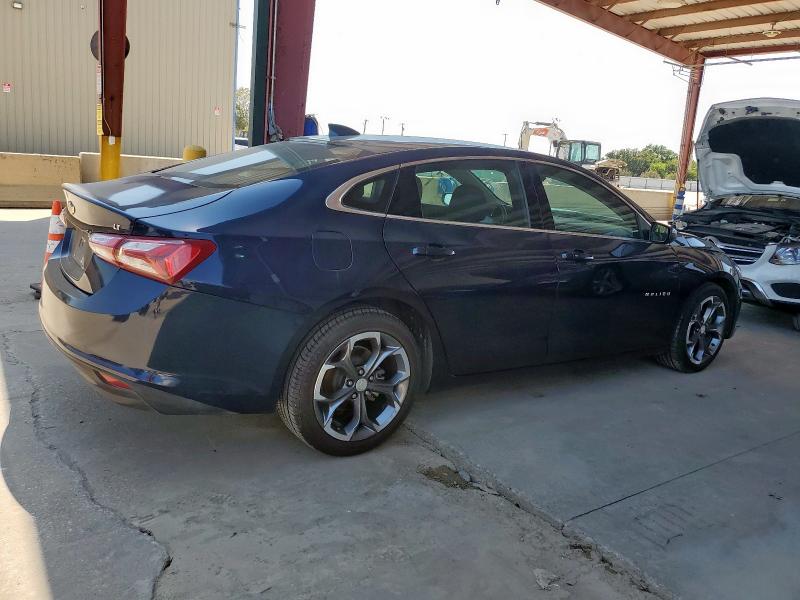 1G1ZD5ST0NF117154 - 2022 CHEVROLET MALIBU LT BLUE photo 3