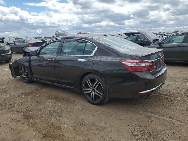 1HGCR3F93HA002519 - 2017 HONDA ACCORD TOURING BLACK photo 2