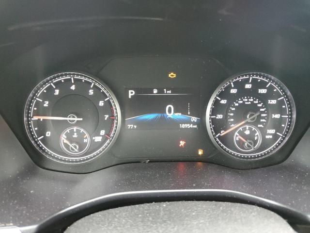 5NMS24AJ4PH515143 - 2023 HYUNDAI SANTA FE SEL Серый фото 9