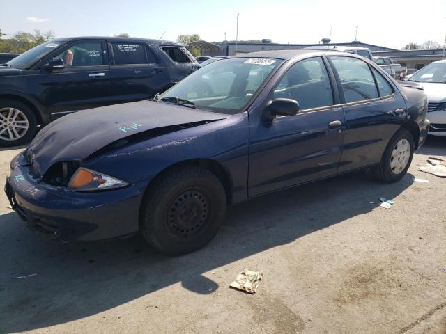 1G1JC524817373829 - 2001 CHEVROLET CAVALIER BASE BLUE photo 1