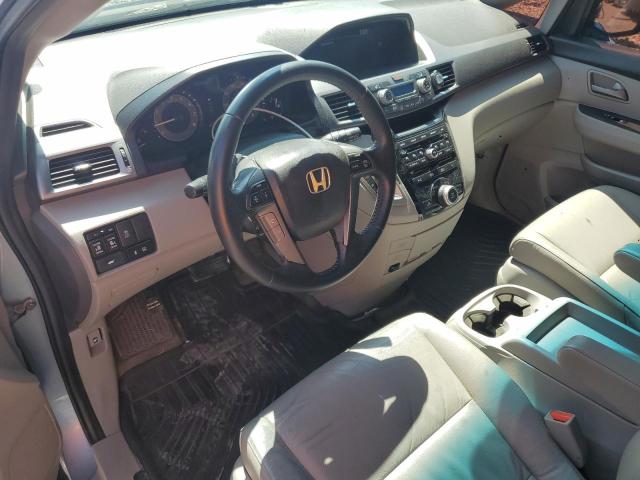 5FNRL5H69BB097658 - 2011 HONDA ODYSSEY EXL BLUE photo 8