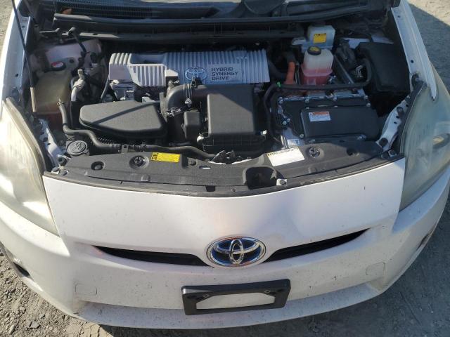 JTDKN3DU4A5221937 - 2010 TOYOTA PRIUS WHITE photo 11