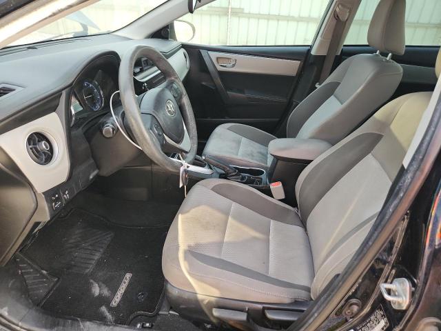 2T1BURHEXJC007255 - 2018 TOYOTA COROLLA L BLACK photo 7