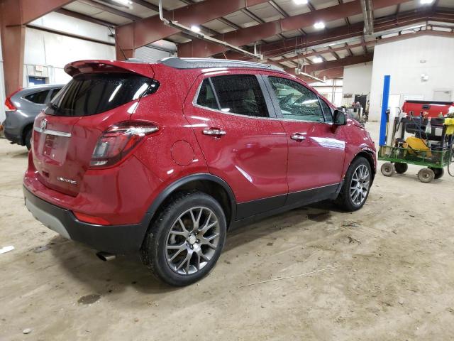 KL4CJ1SB7KB827333 - 2019 BUICK ENCORE SPORT TOURING RED photo 3