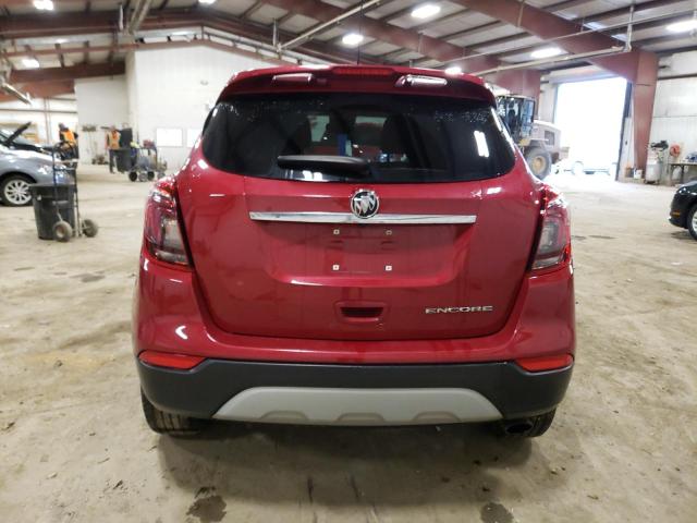 KL4CJ1SB7KB827333 - 2019 BUICK ENCORE SPORT TOURING RED photo 6