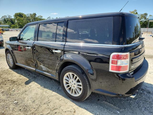 2FMGK5C81KBA15353 - 2019 FORD FLEX SEL BLACK photo 2