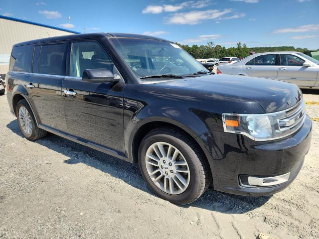 2FMGK5C81KBA15353 - 2019 FORD FLEX SEL BLACK photo 4