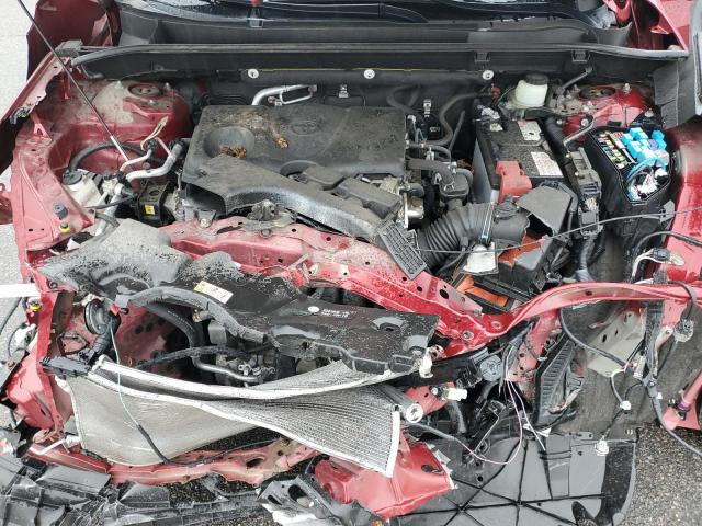JTMG1RFV8KD011083 - 2019 TOYOTA RAV4 LE 红色 照片 12