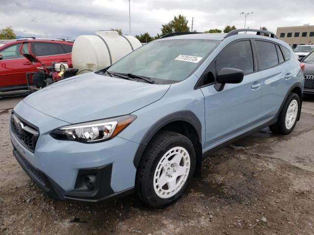 JF2GTAAC6J9265413 - 2018 SUBARU CROSSTREK BLUE photo 1