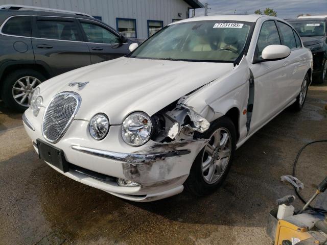 SAJEA01T33FM94112 - 2003 JAGUAR S-TYPE WHITE photo 1