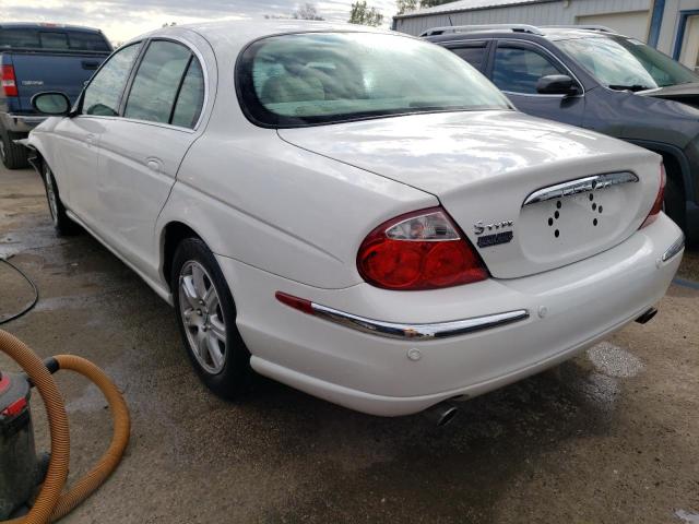 SAJEA01T33FM94112 - 2003 JAGUAR S-TYPE WHITE photo 2