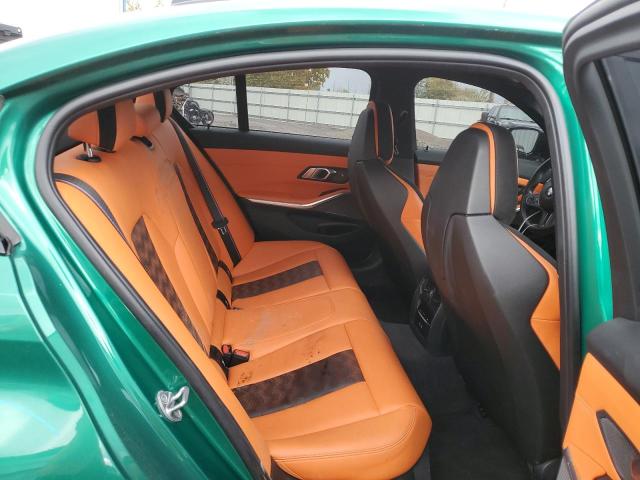 WBS33AY07NFM65421 - 2022 BMW M3 COMPETITION მწვანე ფოტო 10