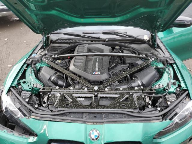 WBS33AY07NFM65421 - 2022 BMW M3 COMPETITION მწვანე ფოტო 11