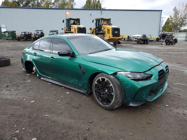 WBS33AY07NFM65421 - 2022 BMW M3 COMPETITION მწვანე ფოტო 4