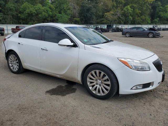 2G4GS5EK2C9159222 - 2012 BUICK REGAL PREMIUM WHITE photo 4