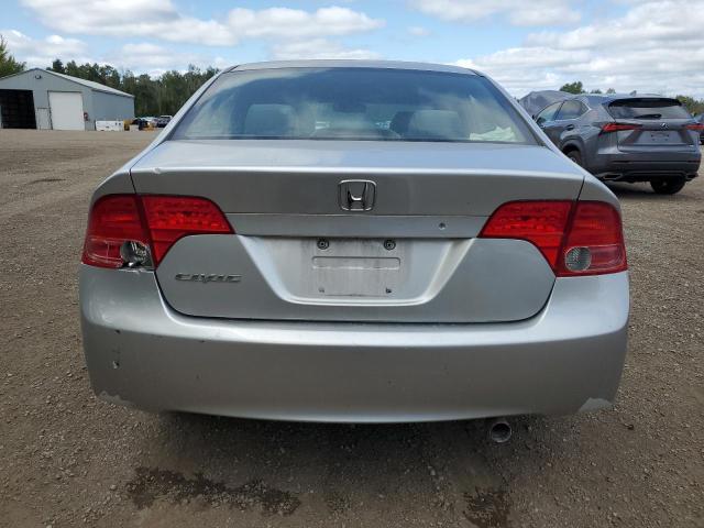 2HGFA163X6H037691 - 2006 HONDA CIVIC DX VP SILVER photo 6