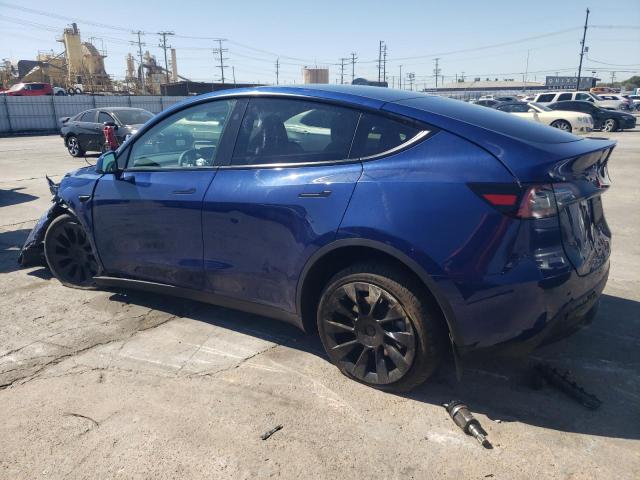 7SAYGDEE8SF294393 - 2025 TESLA MODEL Y BLUE photo 2