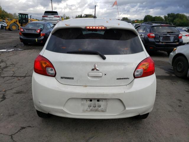 ML32A4HJ3FH050141 - 2015 MITSUBISHI MIRAGE ES WHITE photo 6