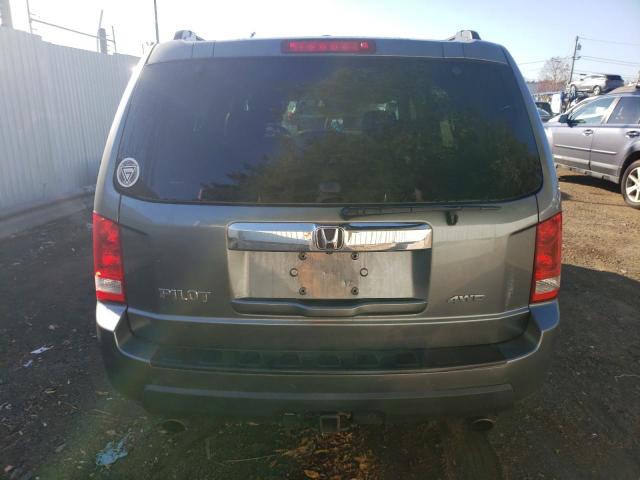 5FNYF48569B029722 - 2009 HONDA PILOT EXL GRAY photo 6