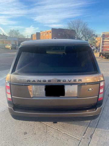 SALGS2DF8DA115067 - 2013 LAND ROVER RANGE ROVE HSE BROWN photo 3